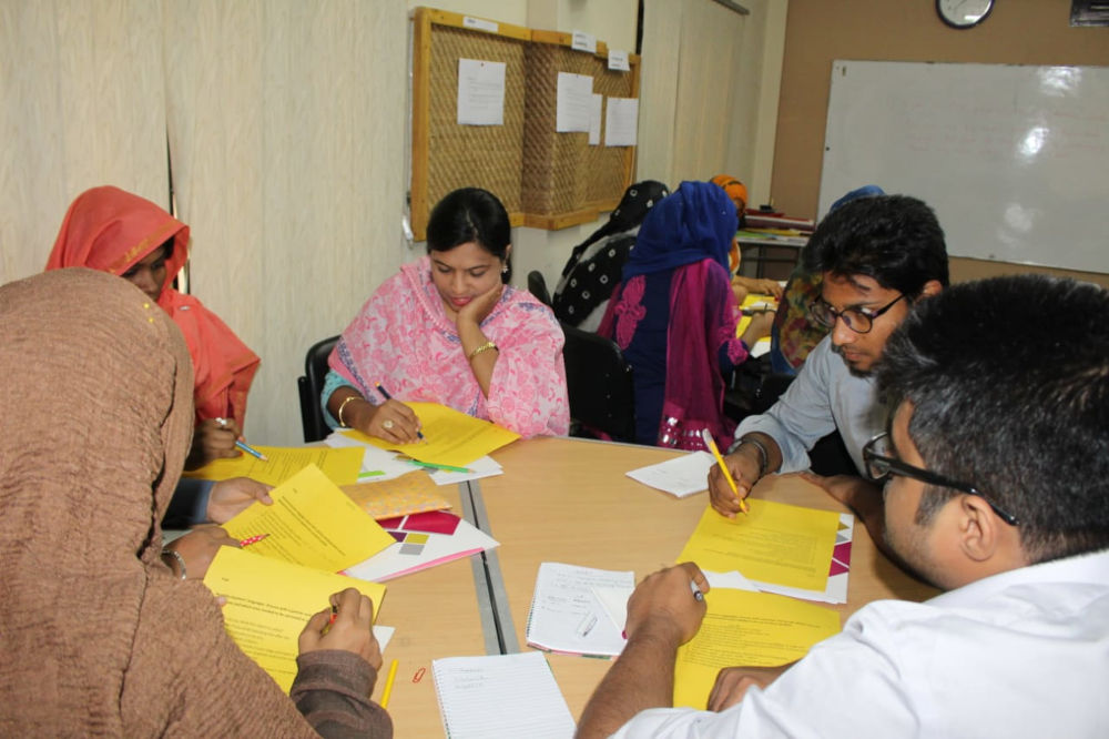 Group work in teacher training